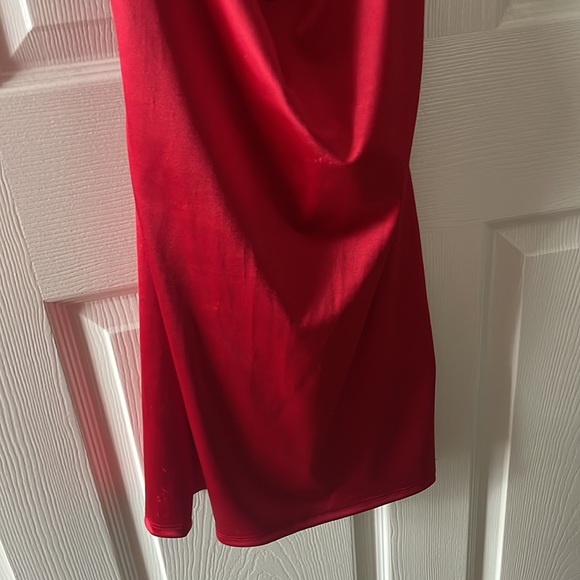 Red Mini Dress - Picture 4 of 4